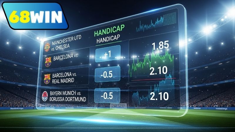 Kèo handicap bóng đá là gì và cách tính cơ bản?