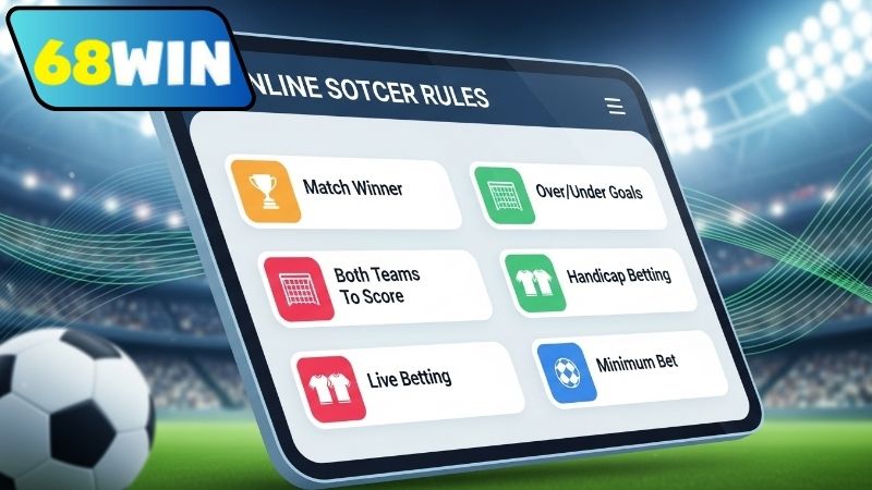 Luật cá cược bóng đá trực tuyến – Hiểu rõ để chơi an toàn 7 Cách tham gia an toàn và đúng luật cá cược bóng đá trực tuyến