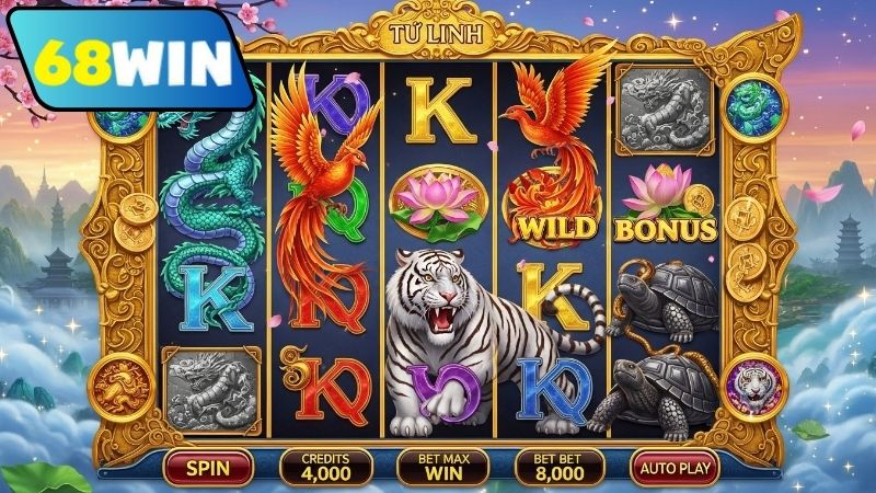 Hướng dẫn chơi nổ hũ Tứ Linh chi tiết cho người mới